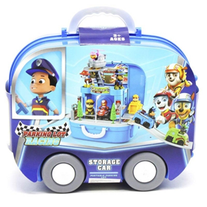اسباب بازی کیفی پارکینگ و ریسینگ سگهای نگهبان PAW PATROL PARKING LOT RACING_اسباب بازی